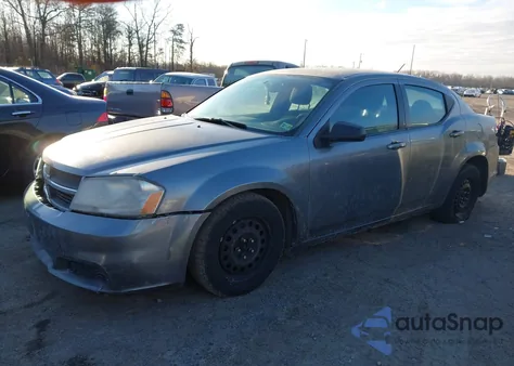 2013 Dodge Avenger z USA, uszkodzony, nr VIN 1C3CDZAB4DN710277